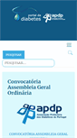 Mobile Screenshot of apdp.pt